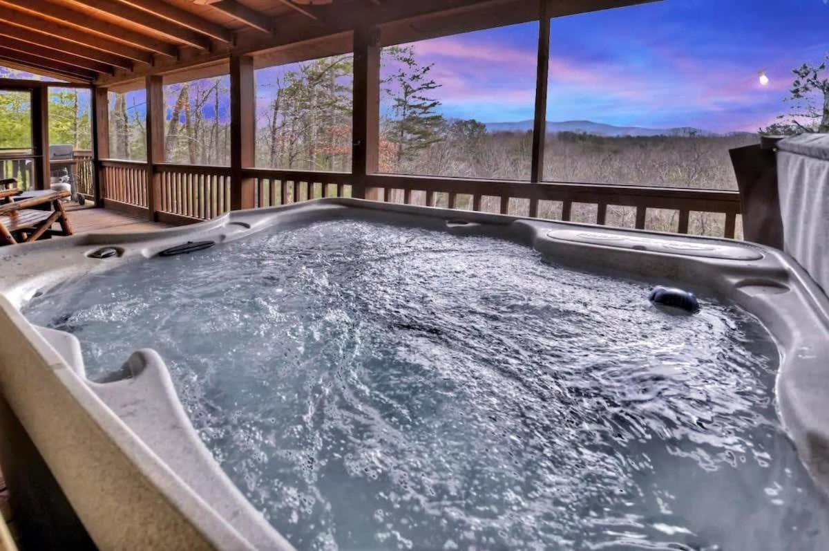 Mountain Views Hot Tub Firepit Close To Town Blue Ridge Zewnętrze zdjęcie