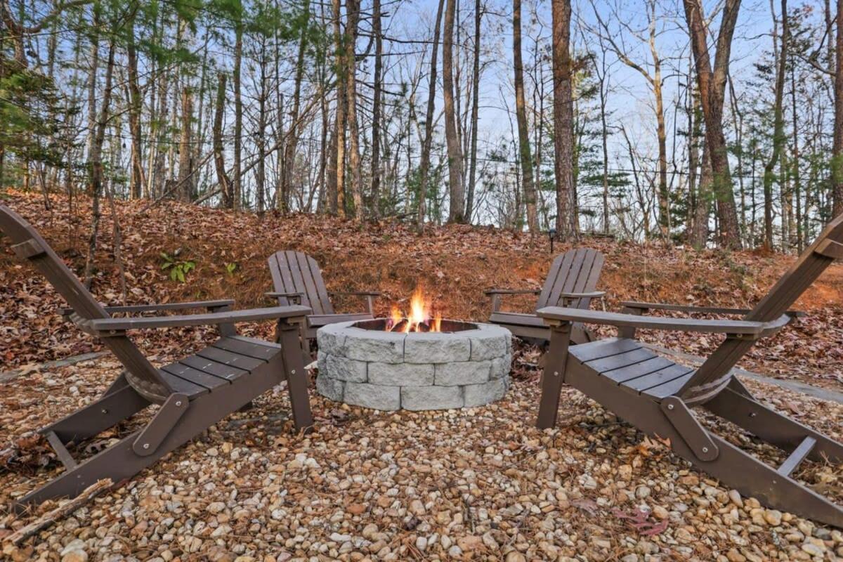 Mountain Views Hot Tub Firepit Close To Town Blue Ridge Zewnętrze zdjęcie